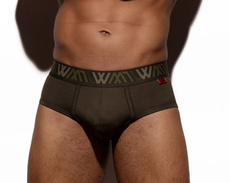 LVW AMSTERDAM Luxury Briefs Lycra ECO Brief Army Green 13 - SexyMenUnderwear.com