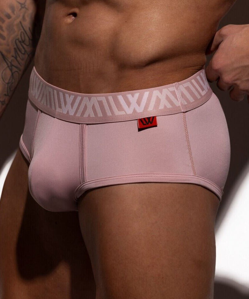 LVW AMSTERDAM Luxury Briefs Lycra ECO Brief Pink Salmon 13 - SexyMenUnderwear.com
