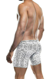 Malebasics Boxer Hipster Quick Dry Fabric Long Boxer Spider MB202 4 - SexyMenUnderwear.com