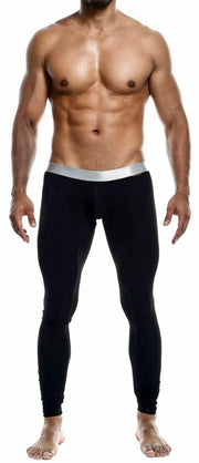 Malebasics Mens Legging Classic Pima Long Johns Onix MB105 2 - SexyMenUnderwear.com