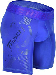 Mao Sport Boxer Compression Short Mid-Cut MicroFibre Sportwear 7060 Royal 7 - SexyMenUnderwear.com
