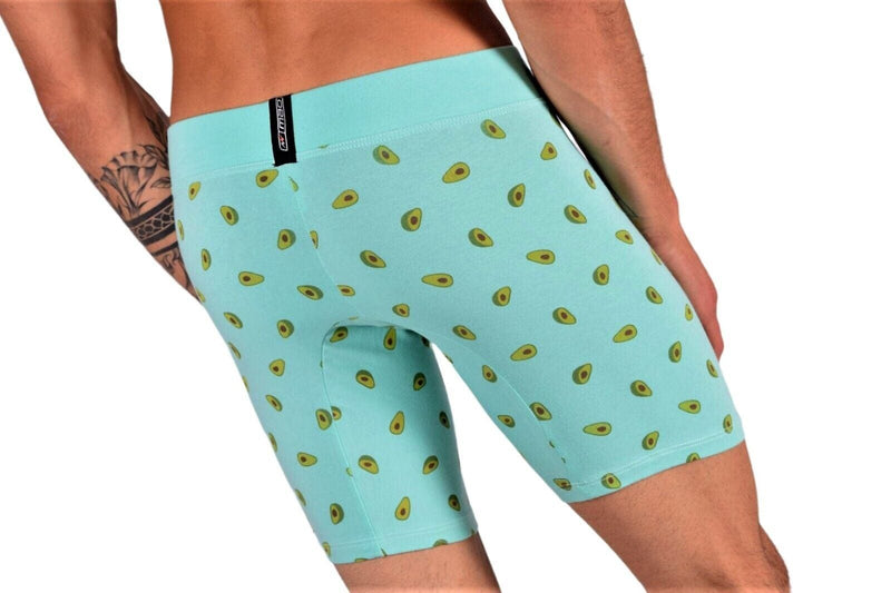 MAO Sports Casual Cotton Boxer With Stretchy Fabric Avocado Print - SexyMenUnderwear.com