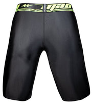 MAO Sports CICLISMO Cycling Shorts Elastic Fabric Soft Legging Black & Neon 14 - SexyMenUnderwear.com
