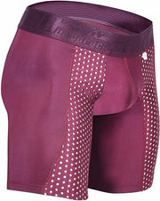 MAO USA Sport Boxer Compression Shorts Burgundy 1111.1 4 - SexyMenUnderwear.com