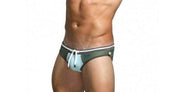 Marcuse Dragon Swim-briefs Swimwear Beige 06816 2 - SexyMenUnderwear.com