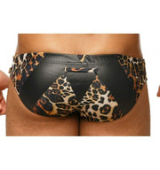 MARCUSE Jungle Swim-brief swimwear Leopard 9517 3 - SexyMenUnderwear.com