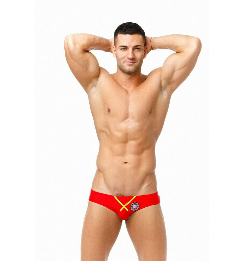 Marcuse S Marcuse Swimwear Swim-Brief Marx Finest Gentleman’s Swimsuit Slip Red 12018 5
