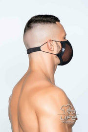 MASKULO Life 3D-Mesh Masks Upper Layer Stretchy Band Green Mesh AC042-18 33 - SexyMenUnderwear.com