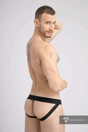 MASKULO Mesh Pouch Jockstrap Elastic Breathable Jock Classy Sporty JS076-10 16 - SexyMenUnderwear.com