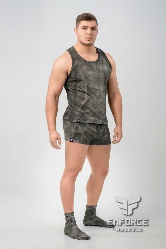 MASKULO Tank Top EnForce Army Dirty Tanktop Soft Cotton TP132-93 10 - SexyMenUnderwear.com