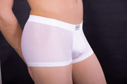 Medium Boxer HOM FRANCE Temptation Delight Boxer White 2 - SexyMenUnderwear.com