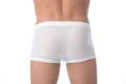 Medium Boxer HOM FRANCE Temptation Delight Boxer White 2 - SexyMenUnderwear.com