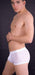 Medium Boxer HOM FRANCE Temptation Delight Boxer White 2 - SexyMenUnderwear.com