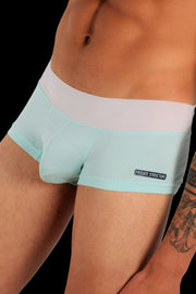 MEDIUM Boxer Nexus Private Structure Angel Blue Trunk 4-38 - SexyMenUnderwear.com