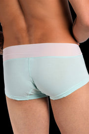 MEDIUM Boxer Nexus Private Structure Angel Blue Trunk 4-38 - SexyMenUnderwear.com