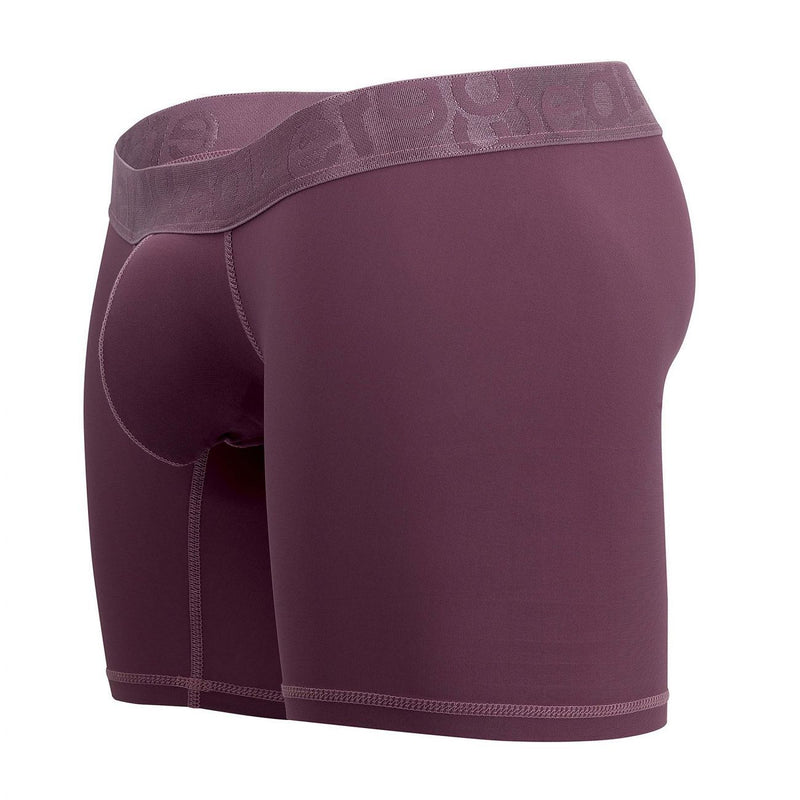 MEDIUM ErgoWear Long Boxer Brief Max XV Body-Defining fit Pink Marsala 1017 30 - SexyMenUnderwear.com