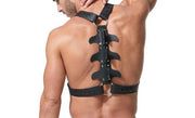 Medium Gregg Homme Frame Leather Harness Genuine 152962 61 - SexyMenUnderwear.com