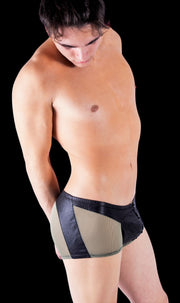 Medium Gregg Homme Player Boxer Brief Black army green 19505 MX3 - SexyMenUnderwear.com