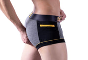 MEDIUM Hipster Boxer Zipped pocket Private Structure 1-7 - SexyMenUnderwear.com