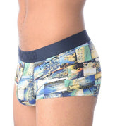 Medium HOM Bill Boxer Polyamide Elastane 01869 Multicolor 1 - SexyMenUnderwear.com