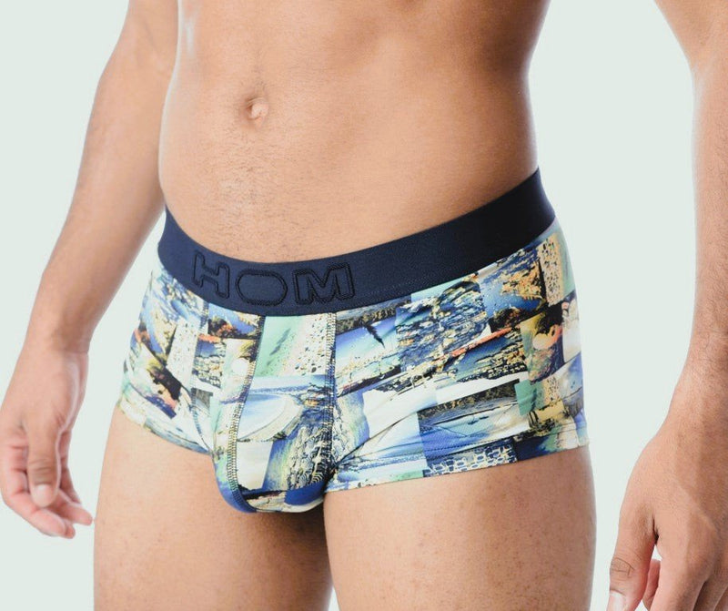 Medium HOM Bill Boxer Polyamide Elastane 01869 Multicolor 1 - SexyMenUnderwear.com