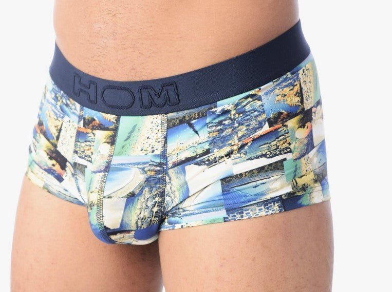 Medium HOM Bill Boxer Polyamide Elastane 01869 Multicolor 1 - SexyMenUnderwear.com