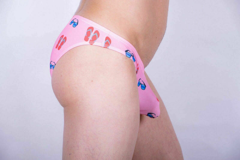 MEDIUM JJ Malibu Sexy Bulge Brief Summer Paradise Hot Briefs 2 - SexyMenUnderwear.com