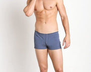 Medium Private Structure Utopia Boxer Short Gray 5-41 - SexyMenUnderwear.com