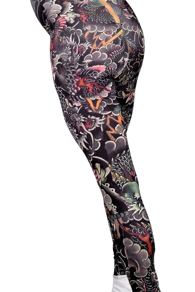 Men Stretchy 3D Effect Devilish Body suit  S/M 3111 2