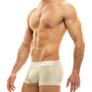 MODUS VIVENDI Boxer Gold Glam Sparkle Fashion Metallic Gold Yarns 10021 35 - SexyMenUnderwear.com