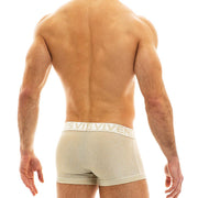 MODUS VIVENDI Boxer Gold Glam Sparkle Fashion Metallic Gold Yarns 10021 35 - SexyMenUnderwear.com