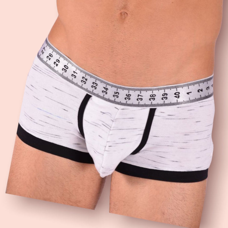 Modus Vivendi Boxer Measure 100% Cotton Jersey Black 07821 31 - SexyMenUnderwear.com