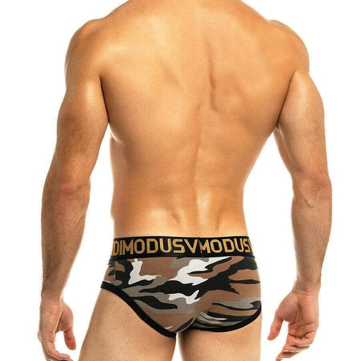 Modus Vivendi Brief Capsule Camo Classic Briefs Army Brown 16916 17 - SexyMenUnderwear.com