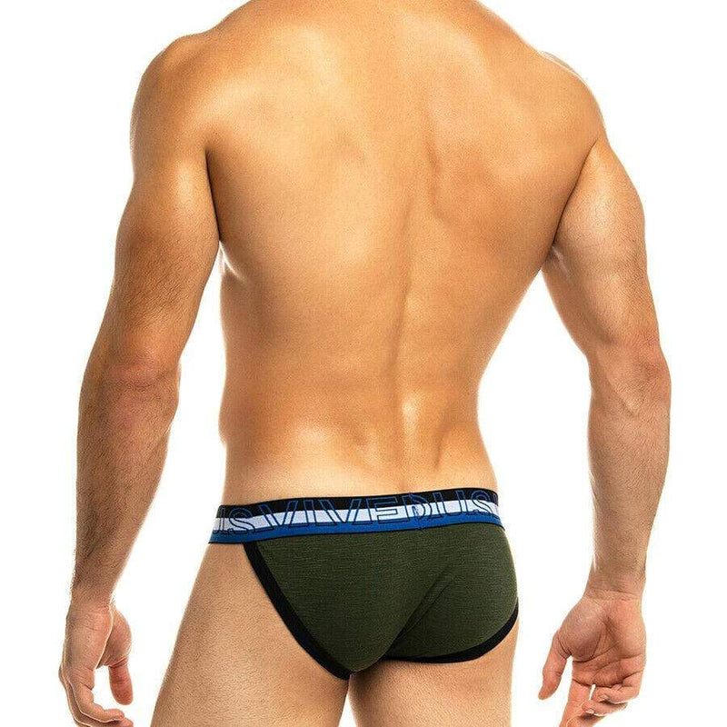 Modus Vivendi Brief Capsule Flamme Tanga Briefs Khaki 16919 17 - SexyMenUnderwear.com