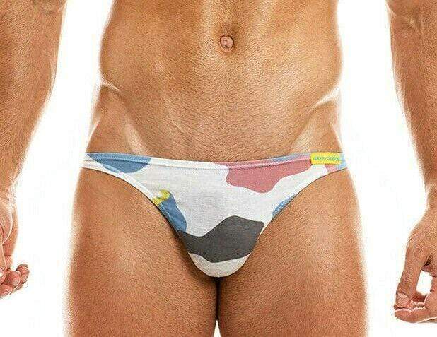 Modus Vivendi Brief Military Fashion Camouflage Low-Cut Briefs White 02013 12 - SexyMenUnderwear.com
