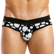 Modus Vivendi Brief Polkadot Slips Black 08812 18 - SexyMenUnderwear.com