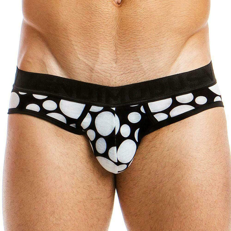 Modus Vivendi Brief Polkadot Slips Black 08812 18 - SexyMenUnderwear.com
