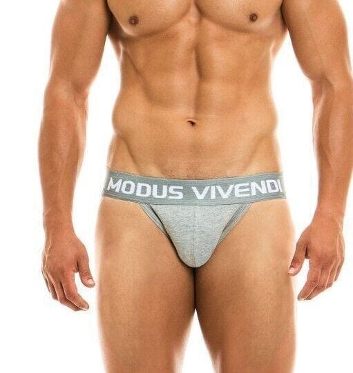 Modus Vivendi Classic Viscose Jock Casual Gray Jock 02911 70 - SexyMenUnderwear.com
