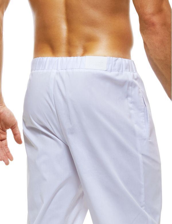 Modus Vivendi Core Joggers Loose Fit Legging Straight Cut White FA2262 26 - SexyMenUnderwear.com