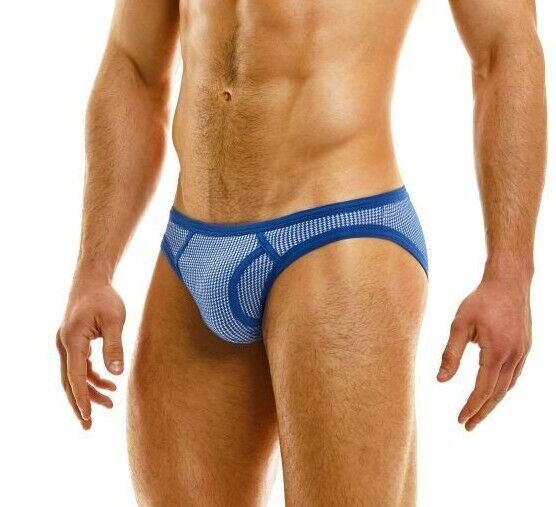 Modus Vivendi Country Low-Cut Brief Jacquard Knitted Briefs Blue 02212 - SexyMenUnderwear.com