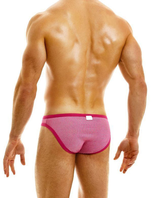 Modus Vivendi Country Low-Cut Brief Jacquard Knitted Briefs Fuchia 02212 - SexyMenUnderwear.com