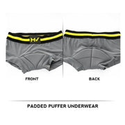 MODUS VIVENDI Cycling Boxer Long Techno Sport Silky Stretch Blue 21821 2 - SexyMenUnderwear.com