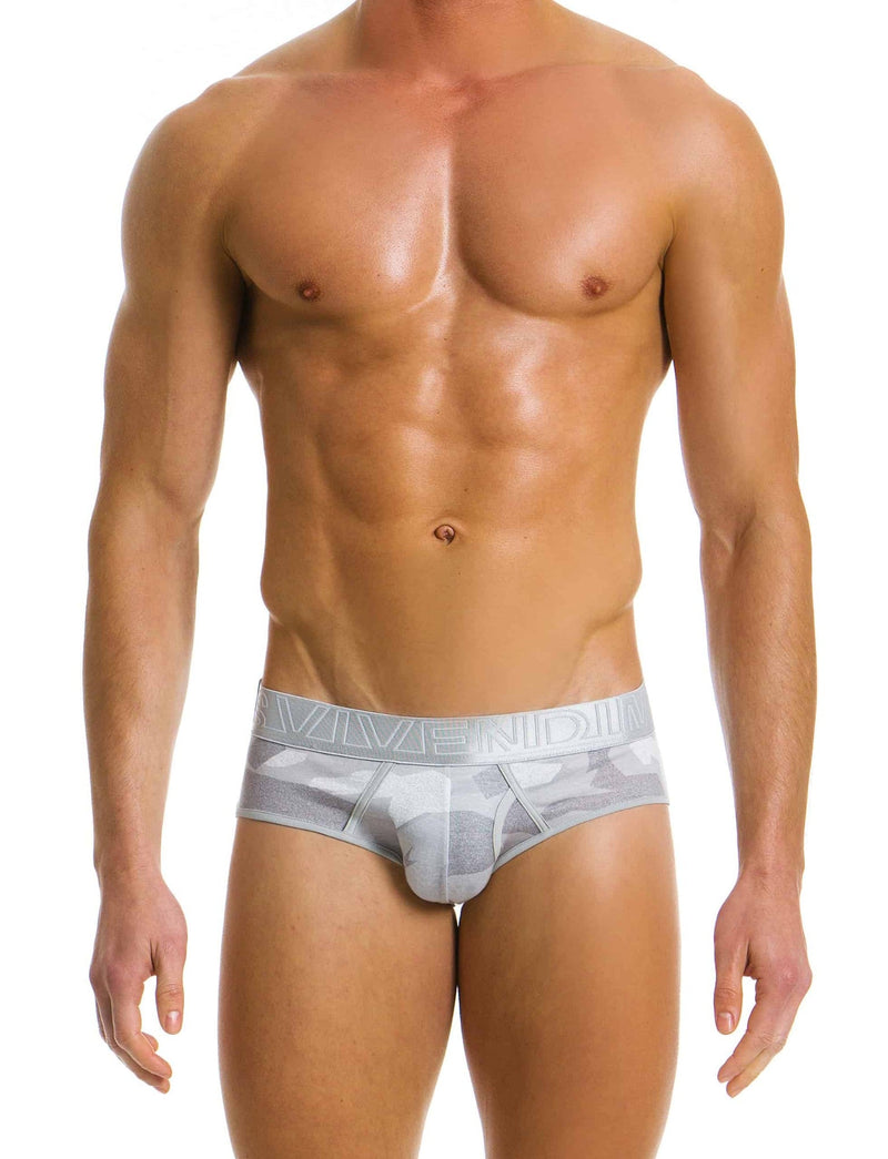 Modus Vivendi Desert Camouflage Briefs Soft Cotton Grey Brief 11714 8 - SexyMenUnderwear.com