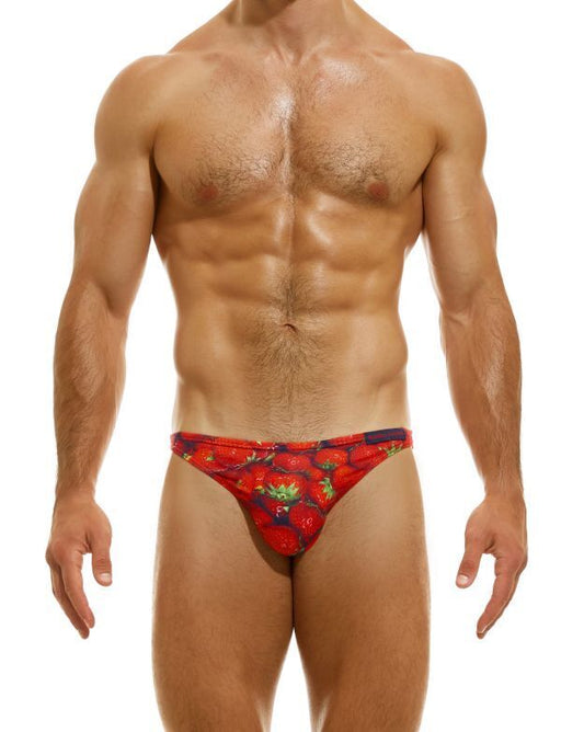 Modus Vivendi Exclusive Low-Cut Briefs Ecofriendly Upcycling Cotton Red 22219 - SexyMenUnderwear.com