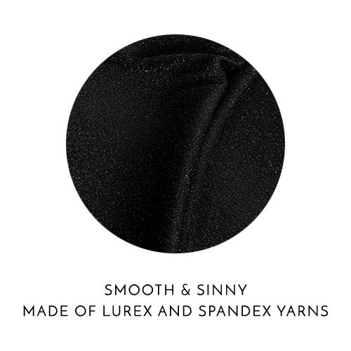 Modus Vivendi Glam Sparkle Brief Fashion Yarns Spandex Briefs Black 10014 34 - SexyMenUnderwear.com