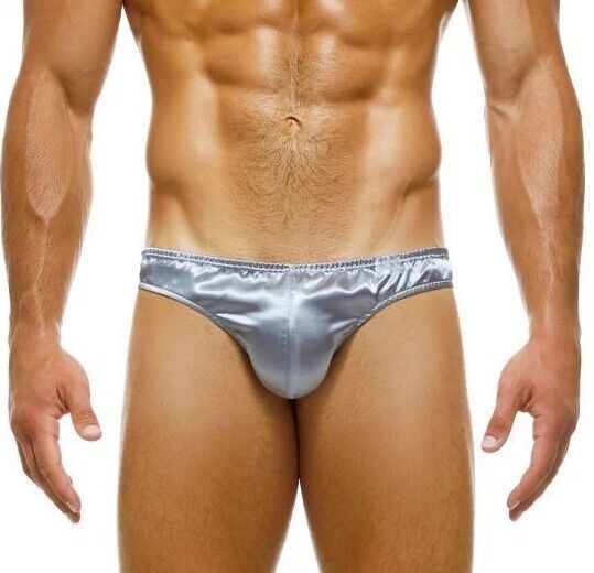 Modus Vivendi Host Satin Briefs Chic Tight Fit Woven Brief Grey 03215 74 - SexyMenUnderwear.com