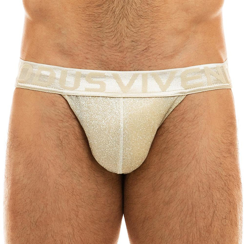 Modus Vivendi Jock Fashion Glam Sparkle Fashion Jockstrap Gold 10011 35 - SexyMenUnderwear.com