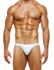 Modus Vivendi Jock Fishnet Net Trap Semi-Transparent Jockstrap White 06111 49 - SexyMenUnderwear.com