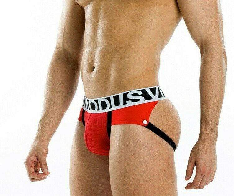 Modus Vivendi JockStrap Boost Jocks Removable Straps Red 25511 13 - SexyMenUnderwear.com