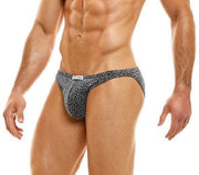 Modus Vivendi King Cheetah Low-Cut Brief Jaquard Knitted Briefs Metal 13111 25 - SexyMenUnderwear.com